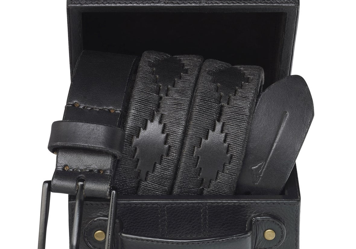 pampeano's Black Label Belt: available to order