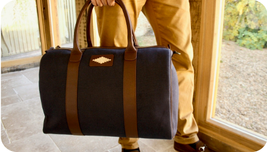 canvas and leather travel bags: finding the right companion for summer travel