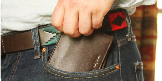why some men hold on to their wallets?