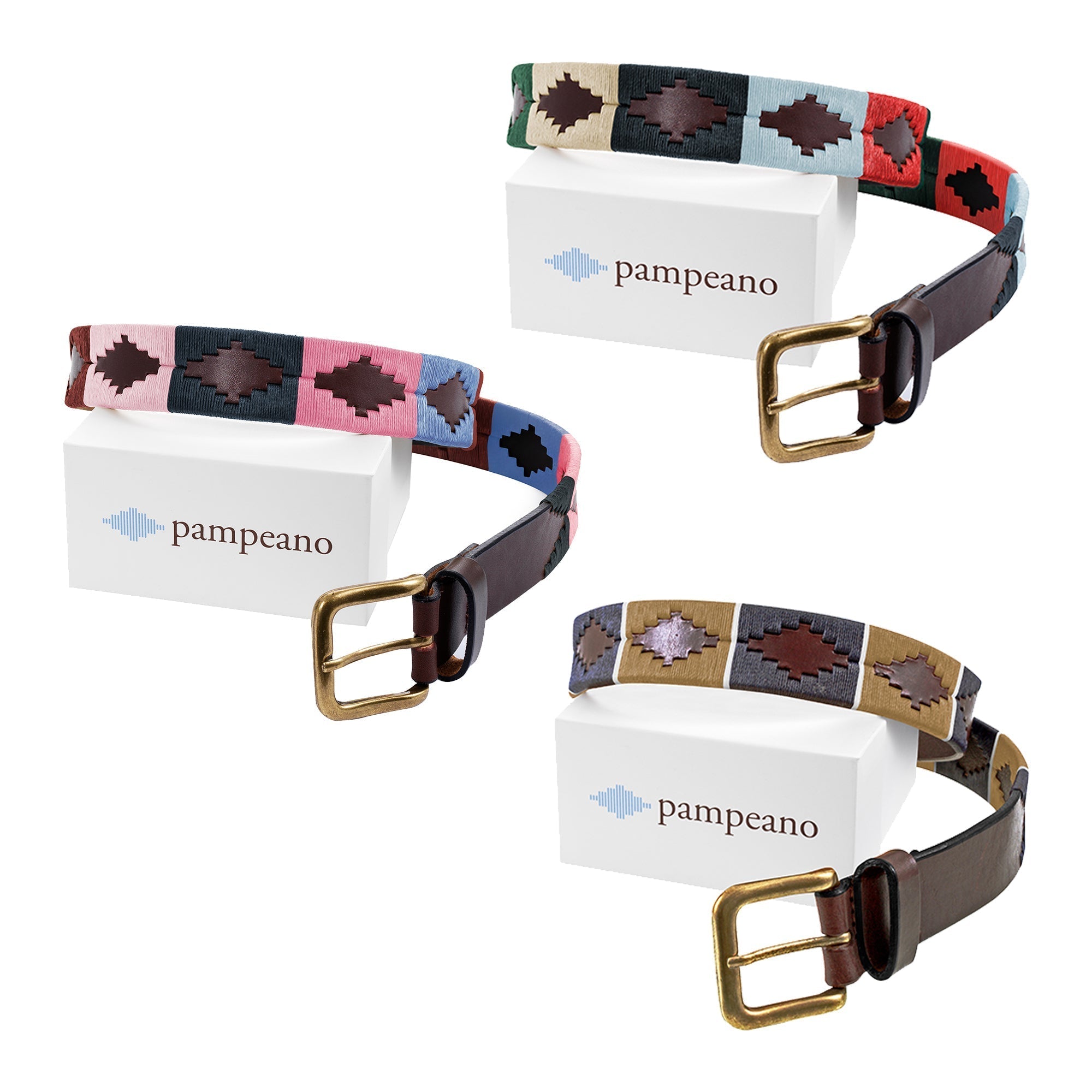 Any 3 Leather pampeano Belts