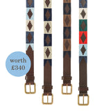Choice of Any 4 Leather pampeano pampeano belts - Gift Package