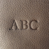 Rombo Card Slip - Brown Leather
