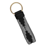 Charro Loop Keyring - Black Leather