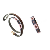 Choice of Any Leather Dog Collar and Lead - Gift Package