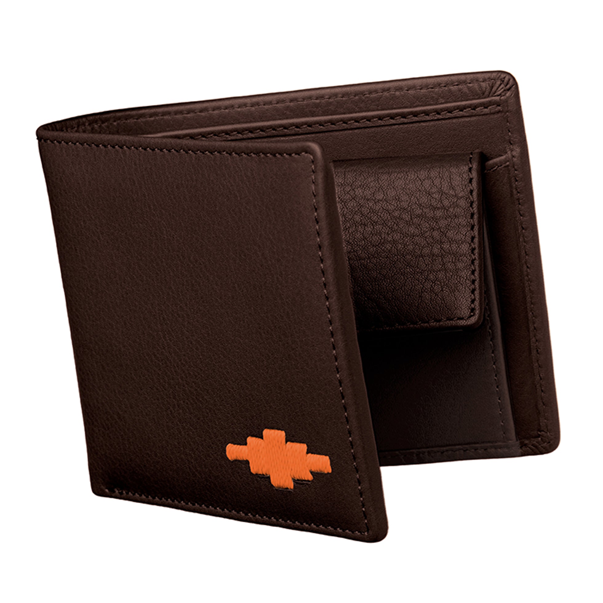 Moneda Coin Wallet - Brown Leather