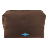 Afeite Washbag - Black Leather