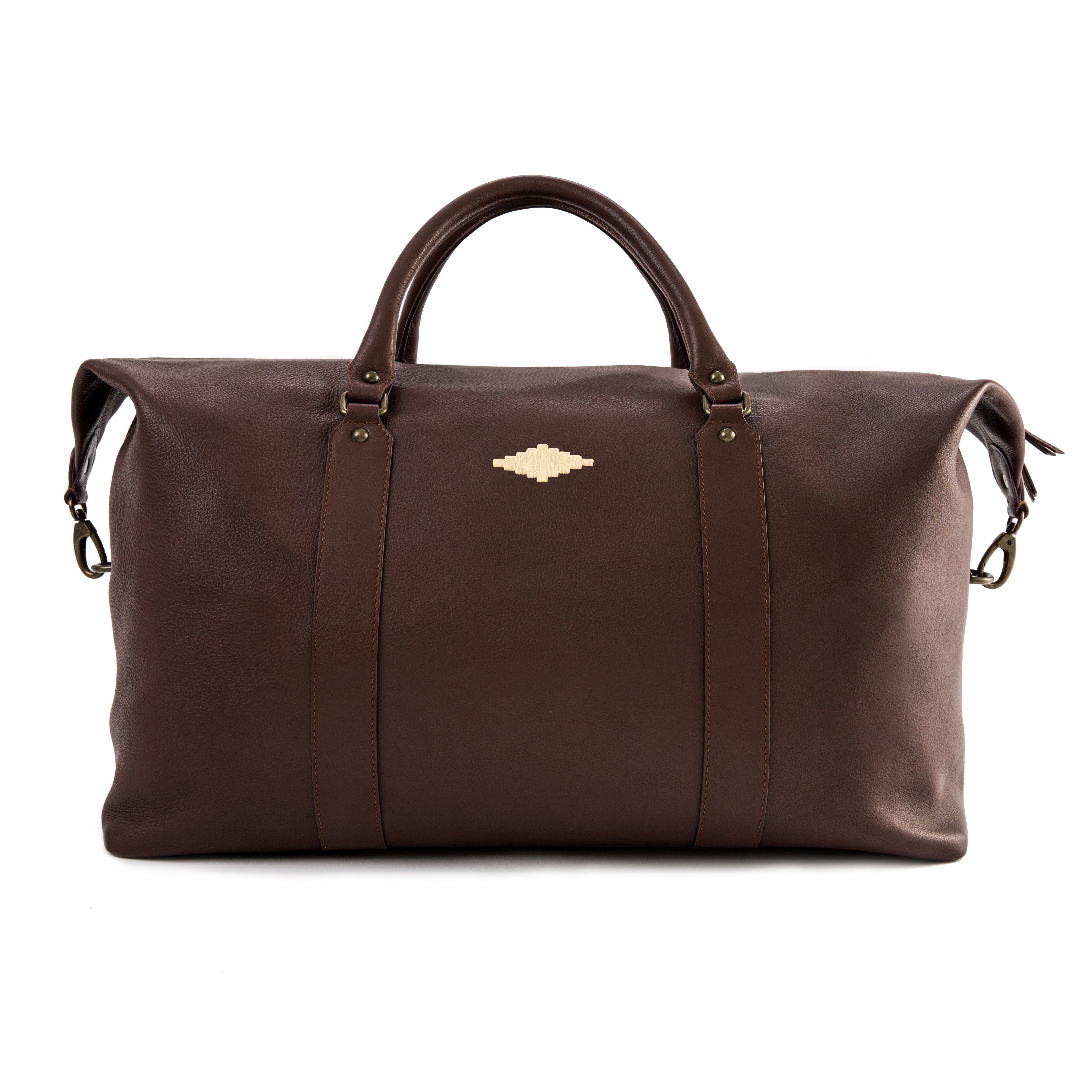 Caballero Large Travel Bag - Brown Leather