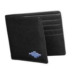 Dinero Card Wallet - Black Leather