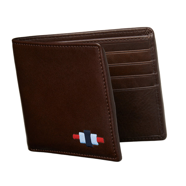 Dinero card wallet - brown leather