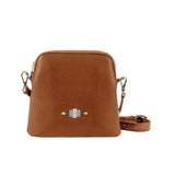 Belleza Crossbody Bag - Tan Leather