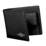 Moneda Coin Wallet - Black Leather